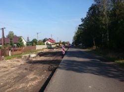 Roboty między Bełchatowem a Łękawą