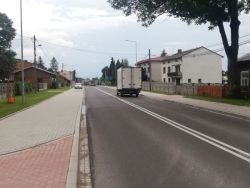 Koniec rozbudowy drogi wojewódzkiej nr 785, między miejscowościami Młynek i Żytno