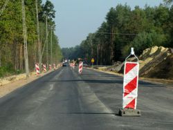 Trwają prace między Bolimowską Wsią a Skierniewicami