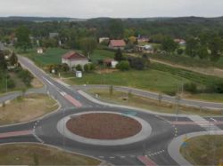 Na drodze wojewódzkiej nr 707 w Kurzeszynie, powstała obwodnica.