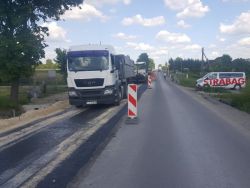 Trwają prace na drodze wojewódzkiej nr 785