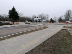 Rondo w Sieradzu w ciągu dróg wojewódzkich nr: 482 i 480.