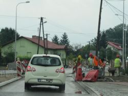 Dalszy ciąg robót w Kwiatkowicach