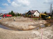 Gzinka i Nowe Grudze - trwa budowa obiektów inżynierskich