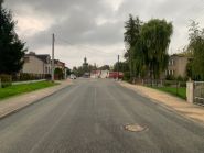 Inwestycja na skrzyżowaniu w Burzeninie