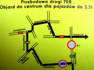 Zmiana organizacji ruchu na drodze 708 !