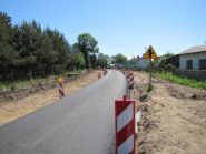 Kolejny etap prac na drodze nr 716